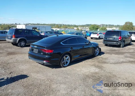 2018 Audi A5 2.0T Premium из США, поврежденный, VIN WAUDNCF52JA052746
